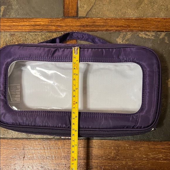 Lug Purple Travel Organizer with Clear Window - Picture 4 of 4